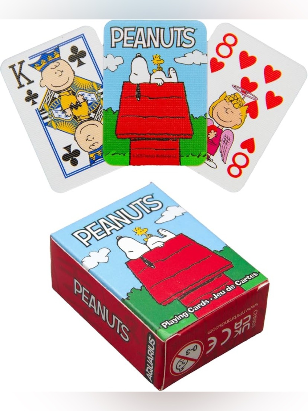 🃏 2 for $15: Peanuts Snoopy Playing Cards Set